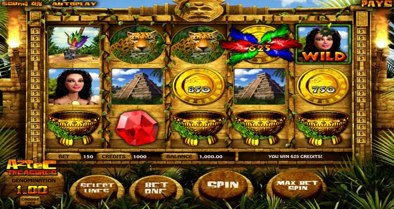 Azteca slot machine